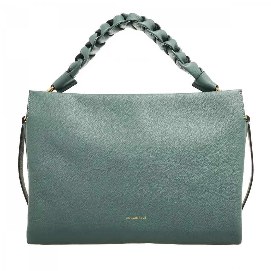 Coccinelle - Coccinelle Handle Bags Leder Dark Green - grün