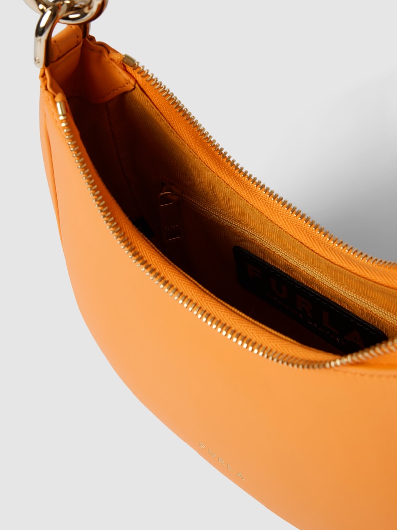 Hobo Bag mit Label-Detail Modell 'FURLA PRIMAVERA' in orange