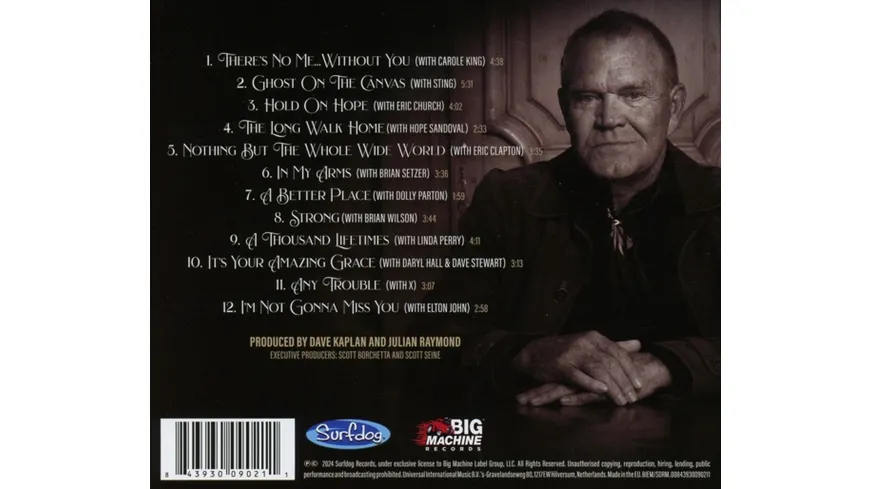 Glen Campbell Duets:Ghost on the Canvas Ses.