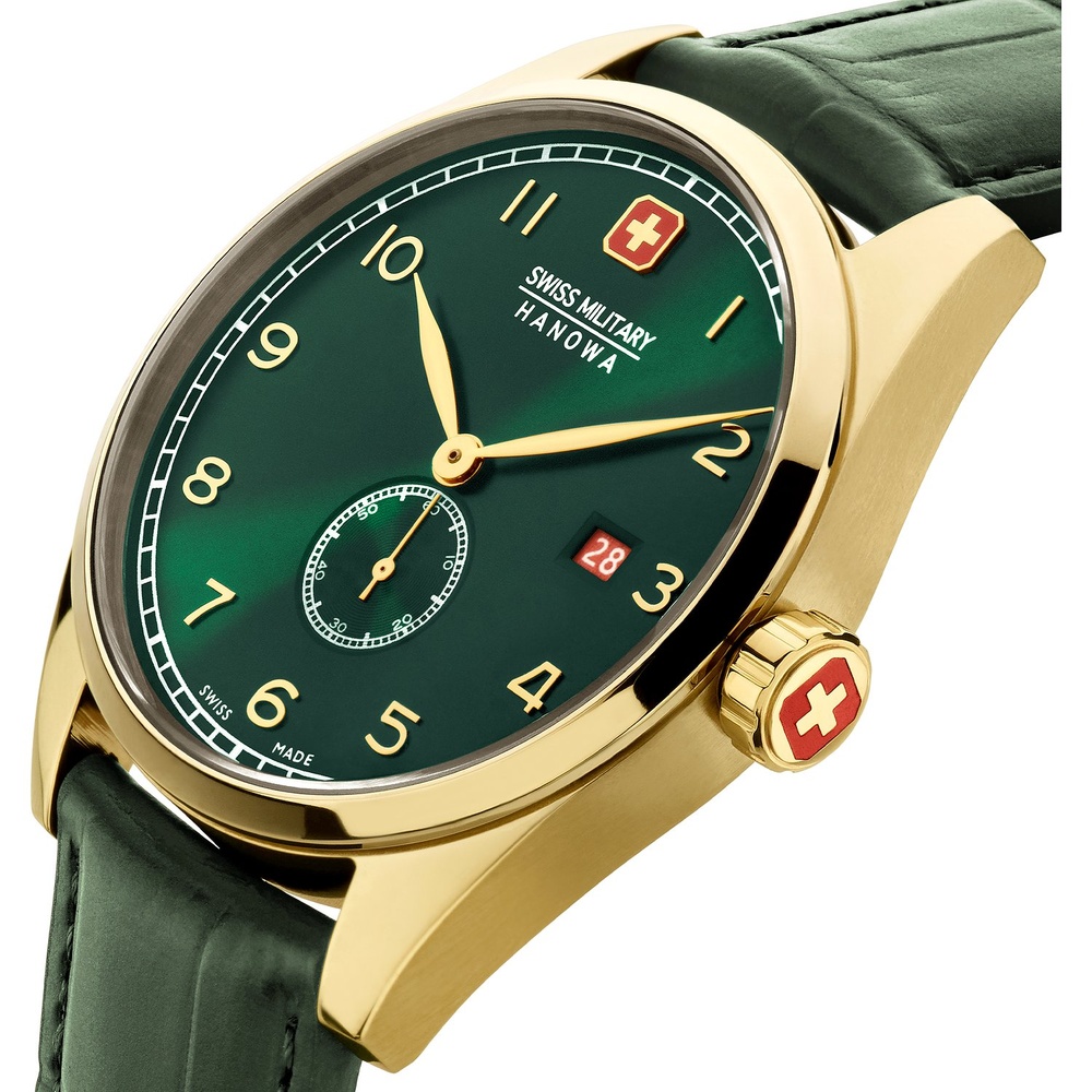 SWISS MILITARY HANOWA Montre pour hommes Acier inoxydable Montre