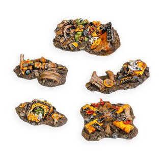 Large Orc Casualties Basing Kit (5)