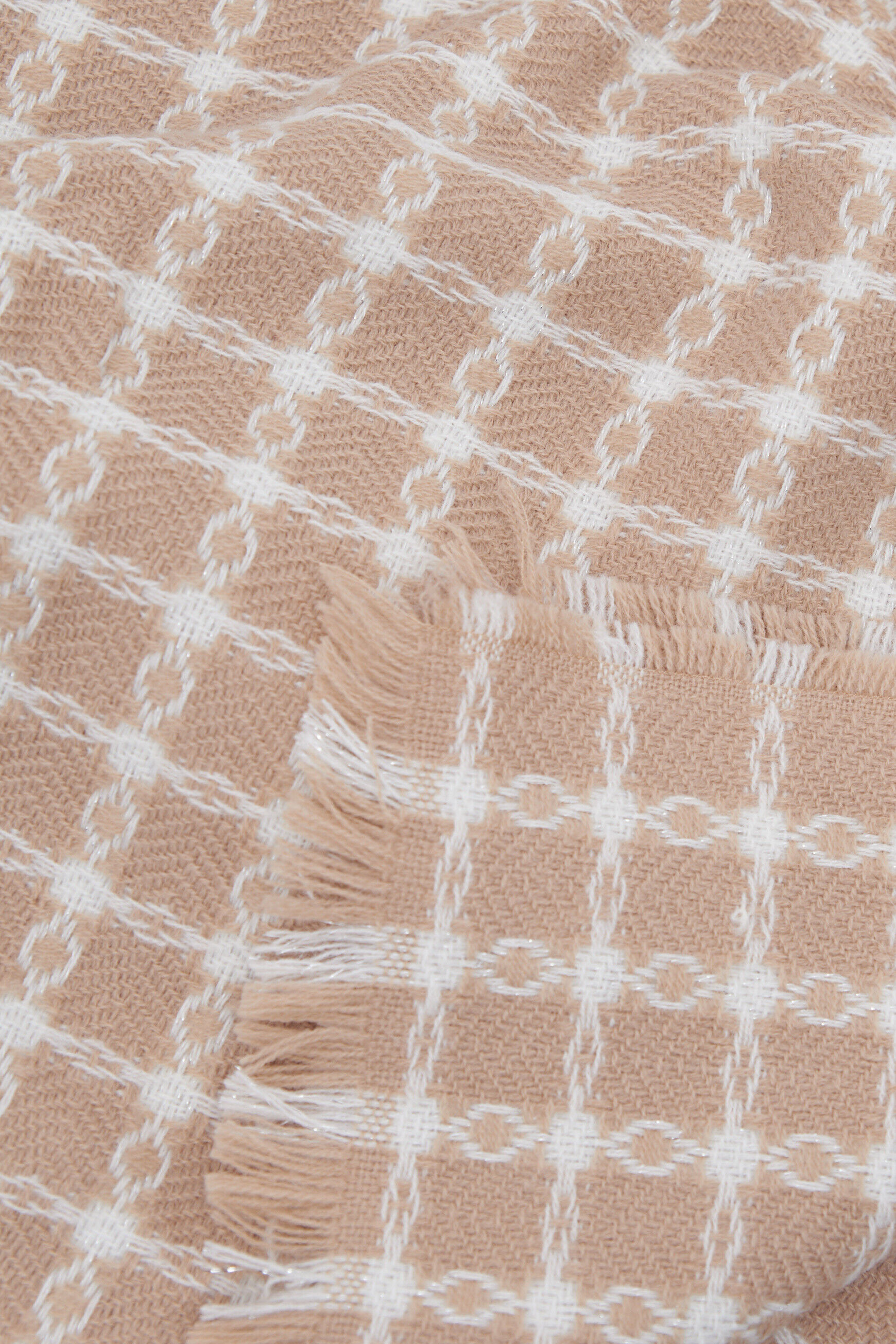 echarpe line beige femme
