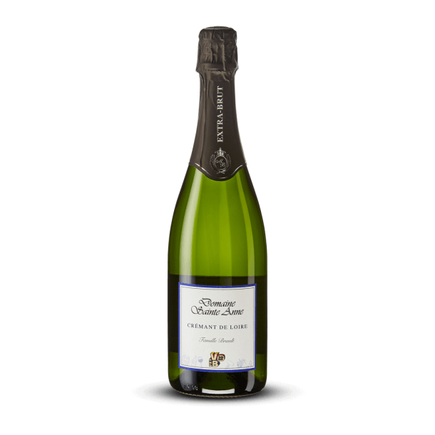 Domaine Sainte Anne Crémant de Loire extra brut 20 ans V and B blanc
