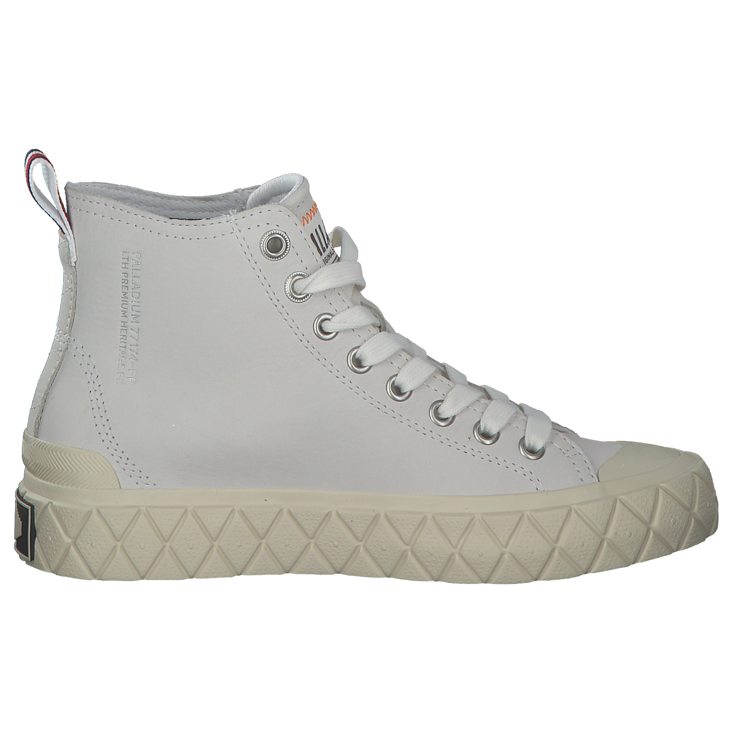 Palladium 77174, Sneakers High, Damen, white