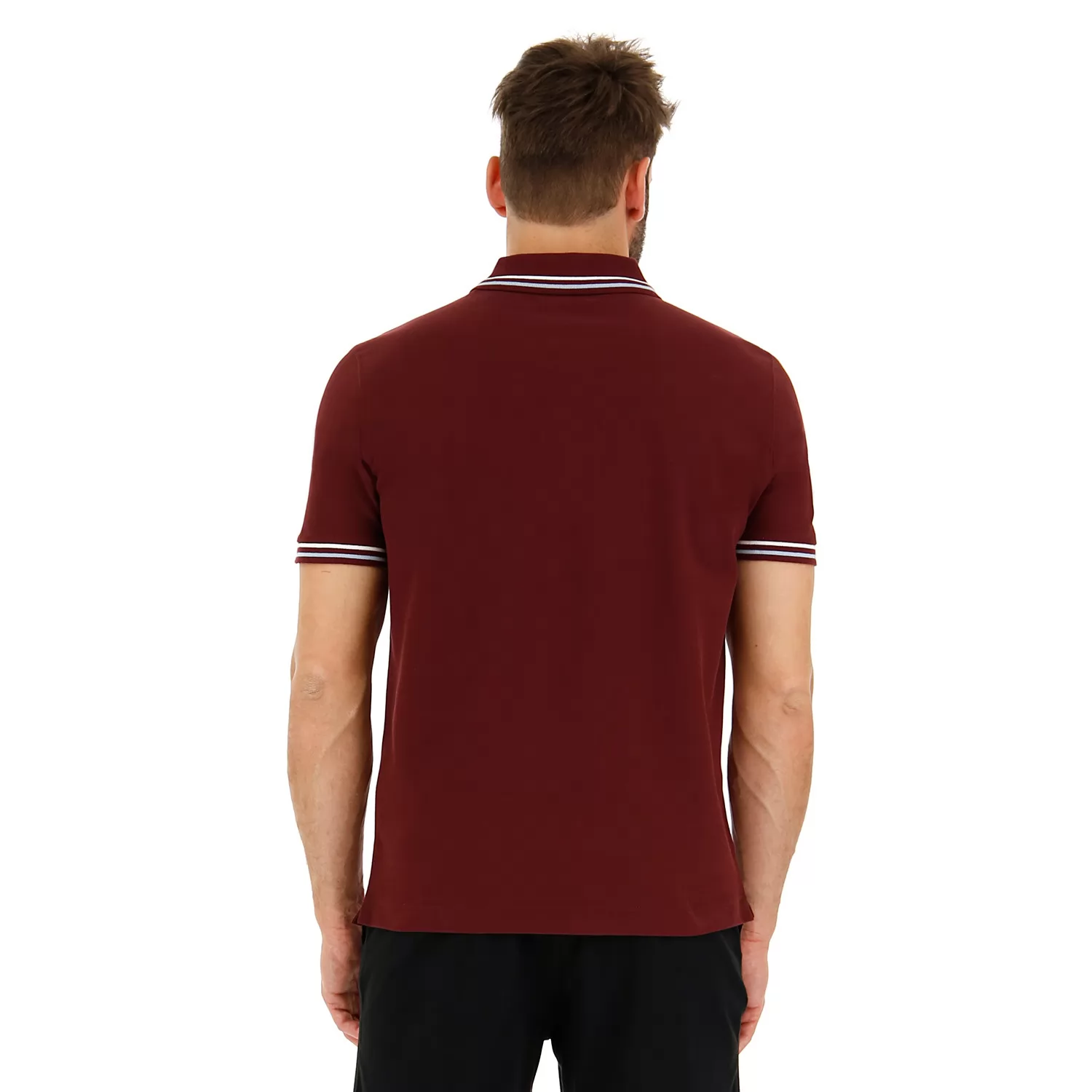 KLASICKÉ POLO TRIČKO ROYALE ČERVENÉ/VZDUŠNĚ MODRÉ