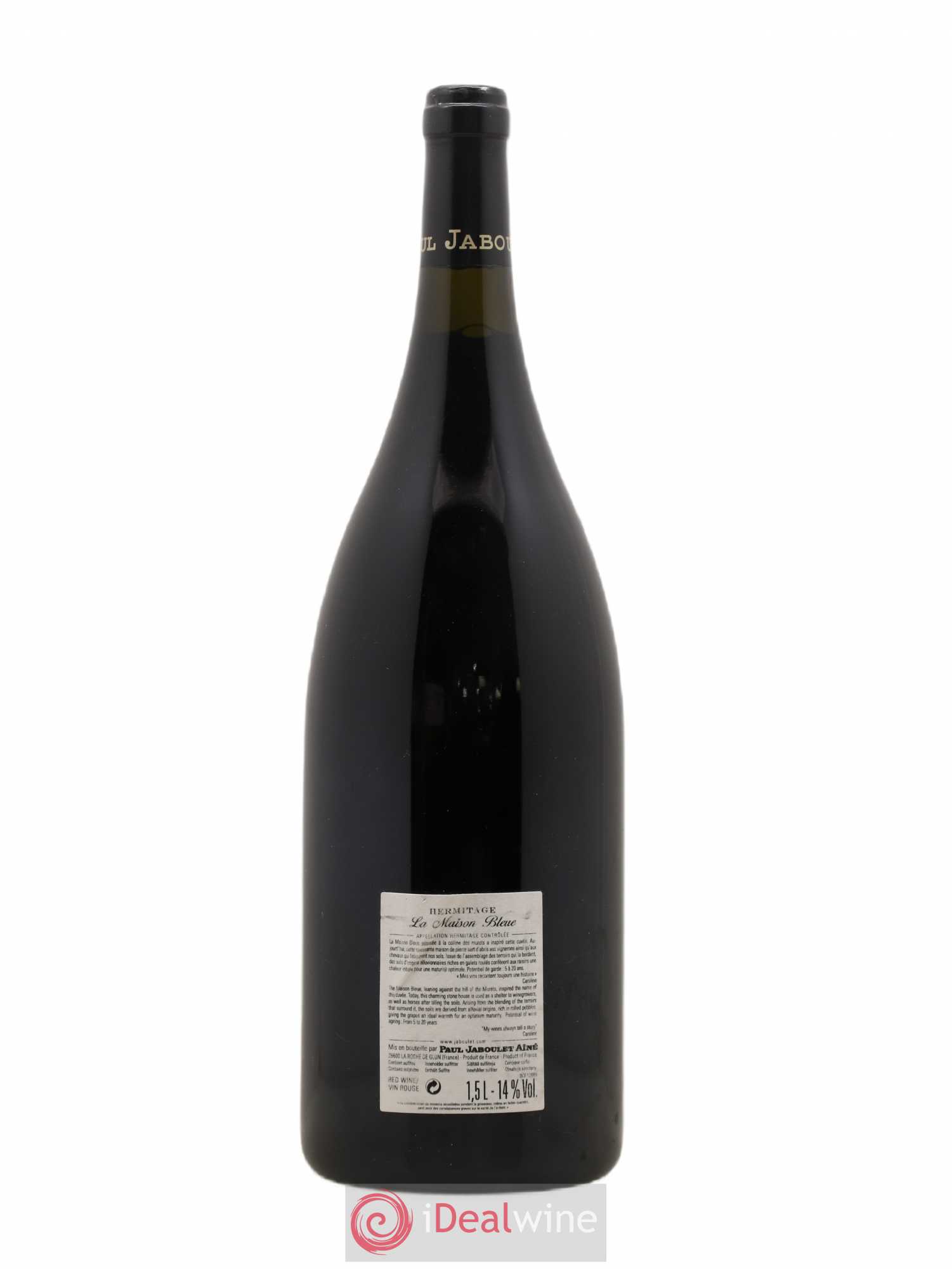 Hermitage La Maison Bleue Paul Jaboulet Ainé  2015 - Lot de 1 Magnum