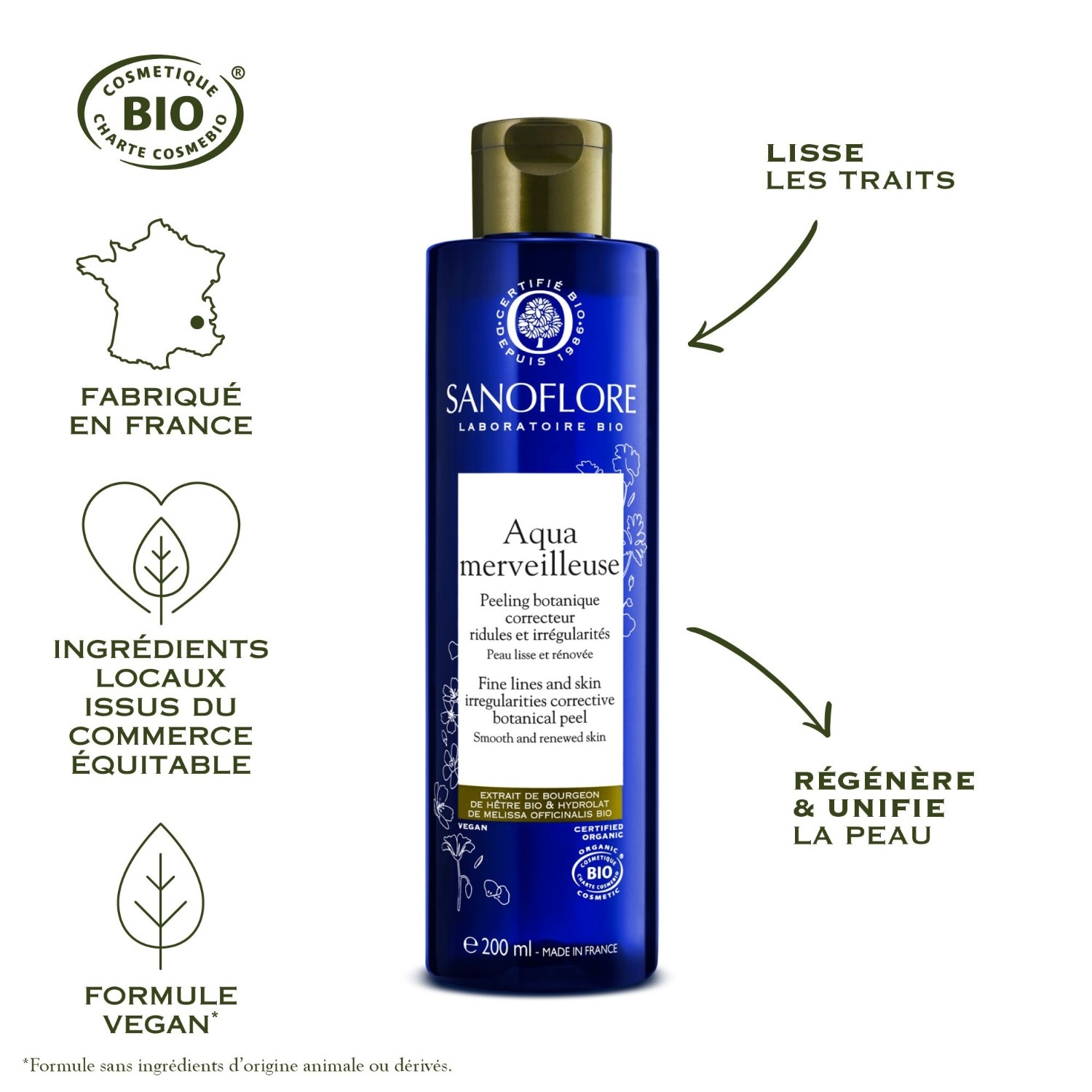 Sanoflore Aqua Merveilleuse regenerirajući botanički piling