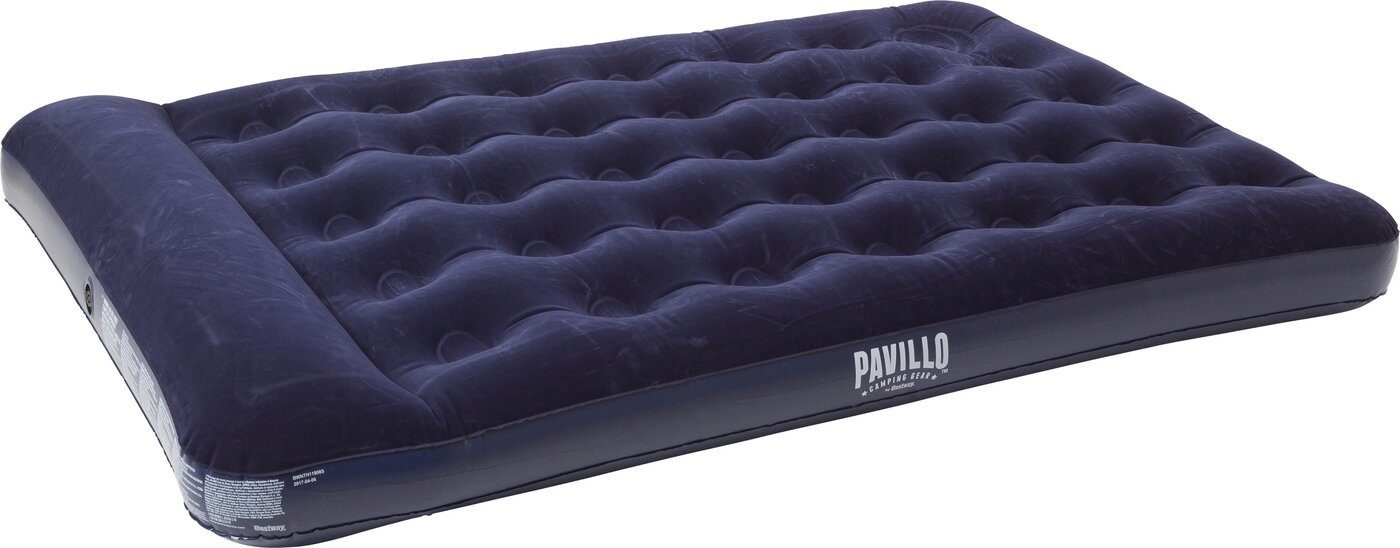 McKINLEY Luftmatratze Luftbett Double Velour Pump