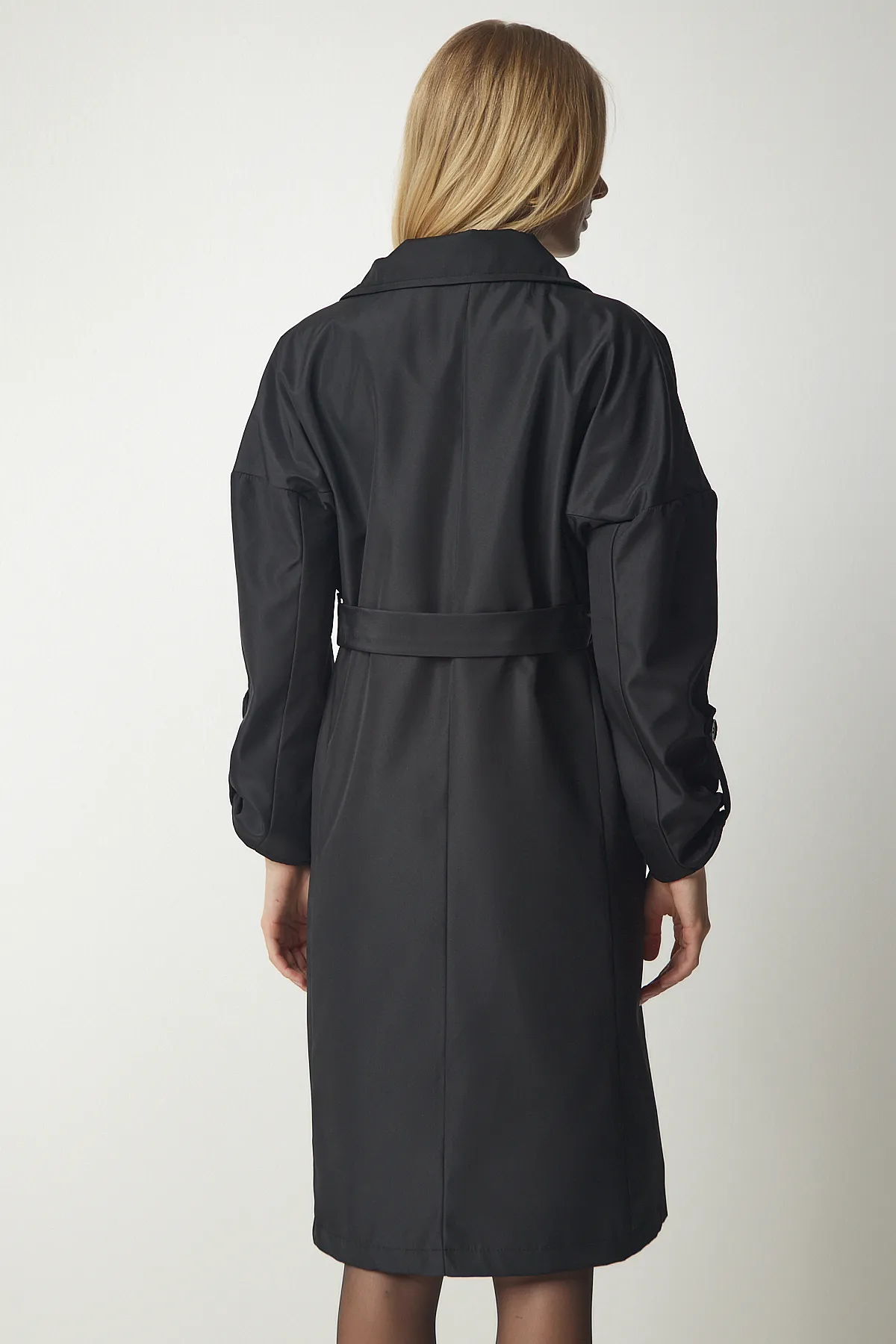 Happiness İstanbul  Trenchcoat - Schwarz - Basic
