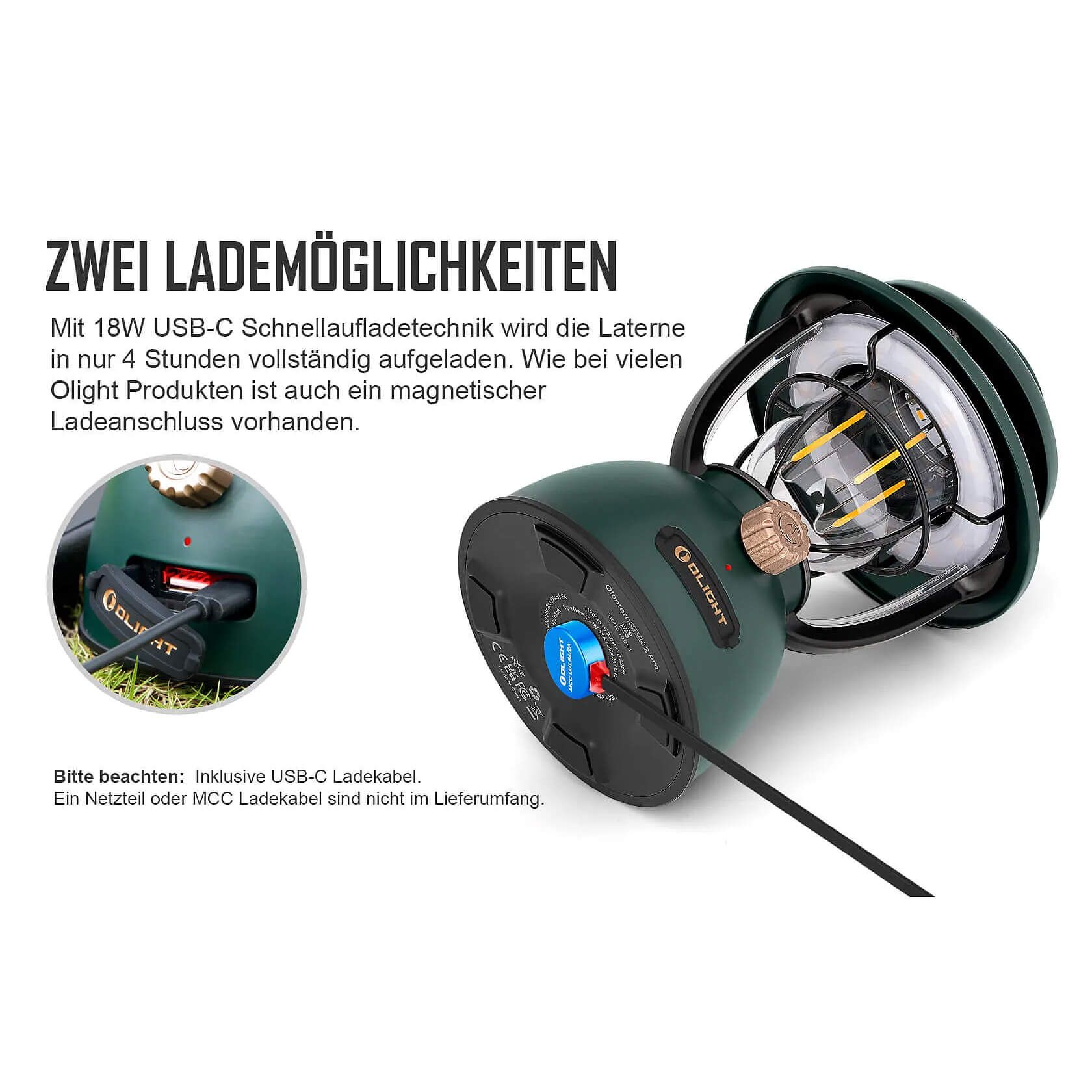 Olatern Classic 2 Pro Aufladbare Laterne