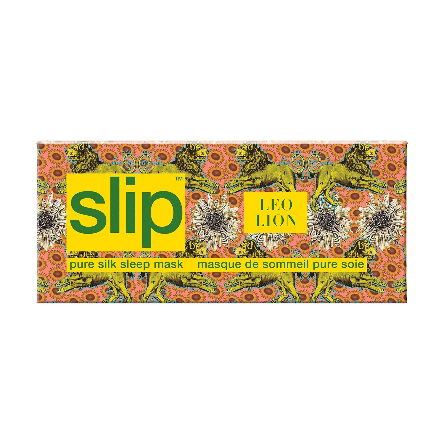 Antifaz para dormir Slip Slip de seda pura - zodiaco - leo