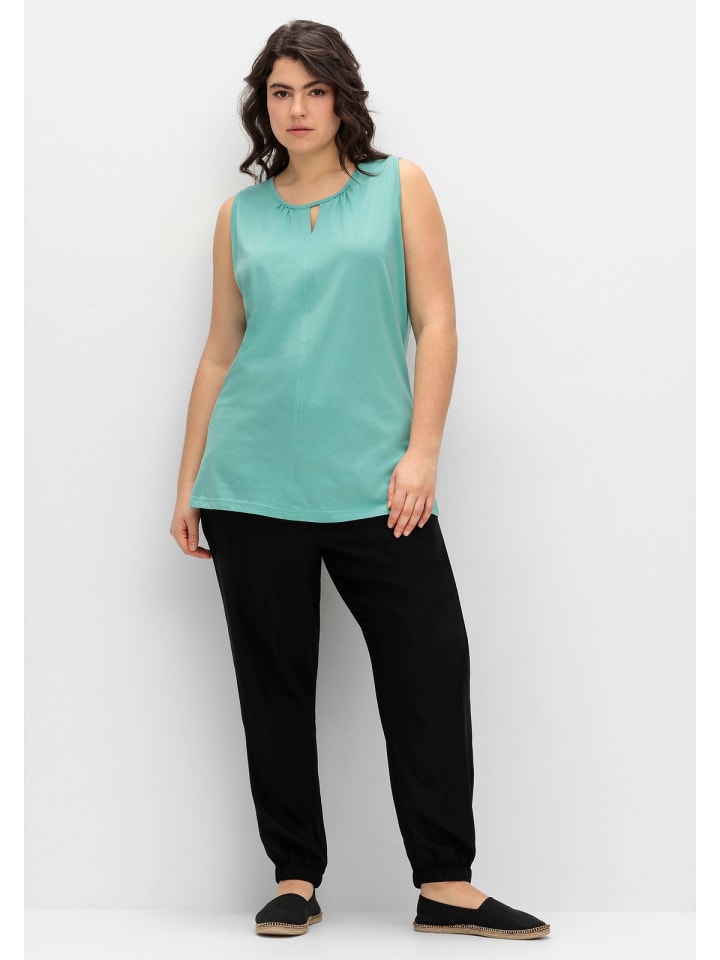 sheego Top in jade günstig kaufen