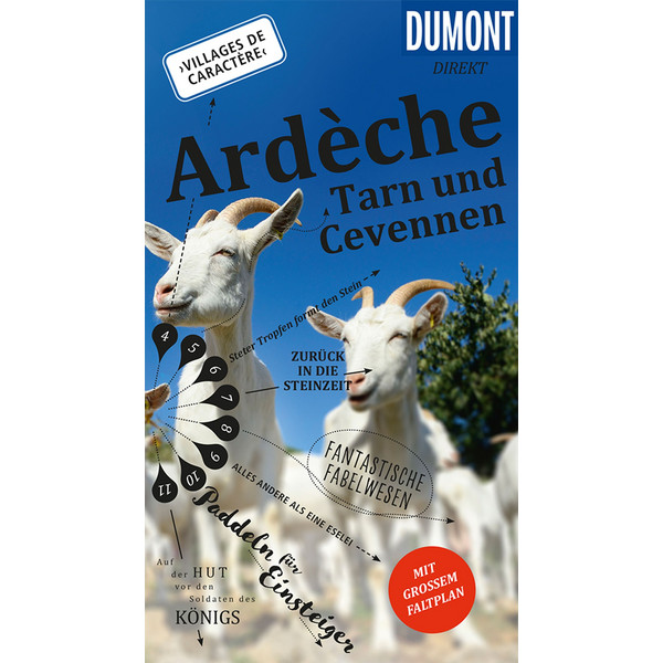 DUMONT DIREKT REISEFÜHRER ARDECHE, TARN UND CEVENNEN - Reiseführer