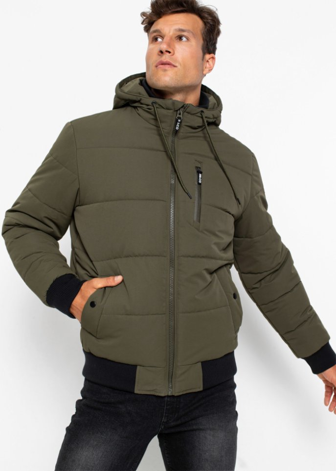Steppjacke mit recyceltem Polyester
