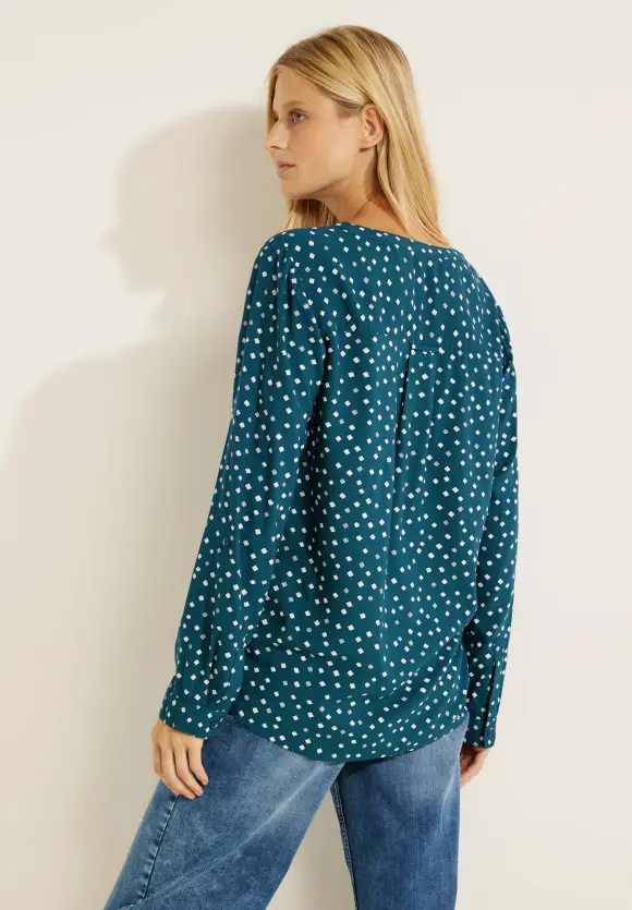 CECIL Bluse mit Punktemuster
