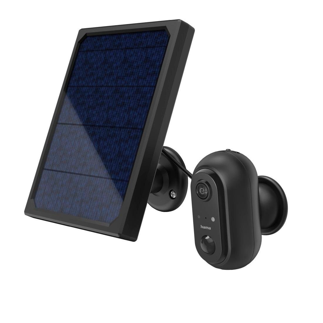 Hama WLAN Kamera Outdoor (App, Solar, Nachtsicht, Bewegungsmelder, Live) Smart Home Kamera (Außenbereich, Innenbereich)