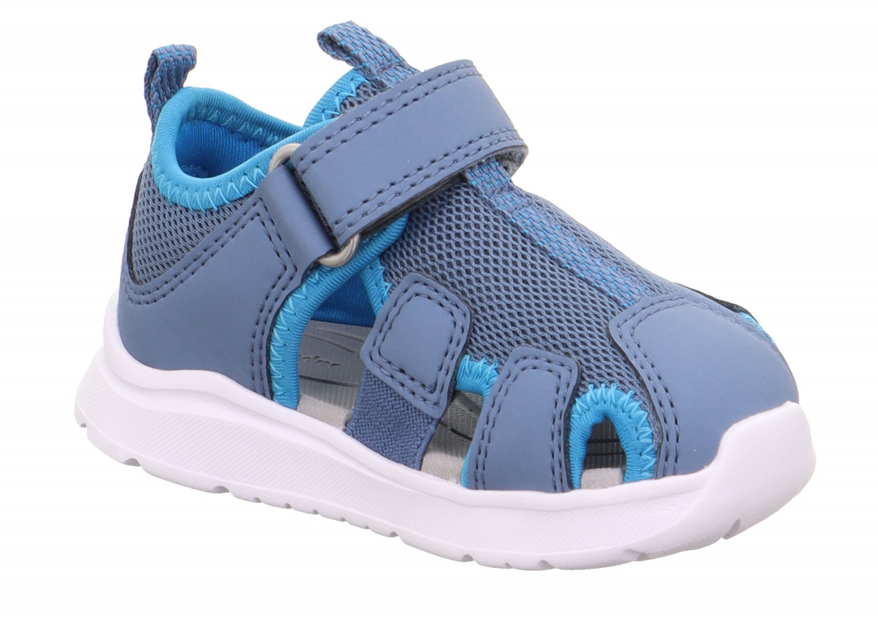 WAVE - Blau/TürkisSandale mit Klettverschluss