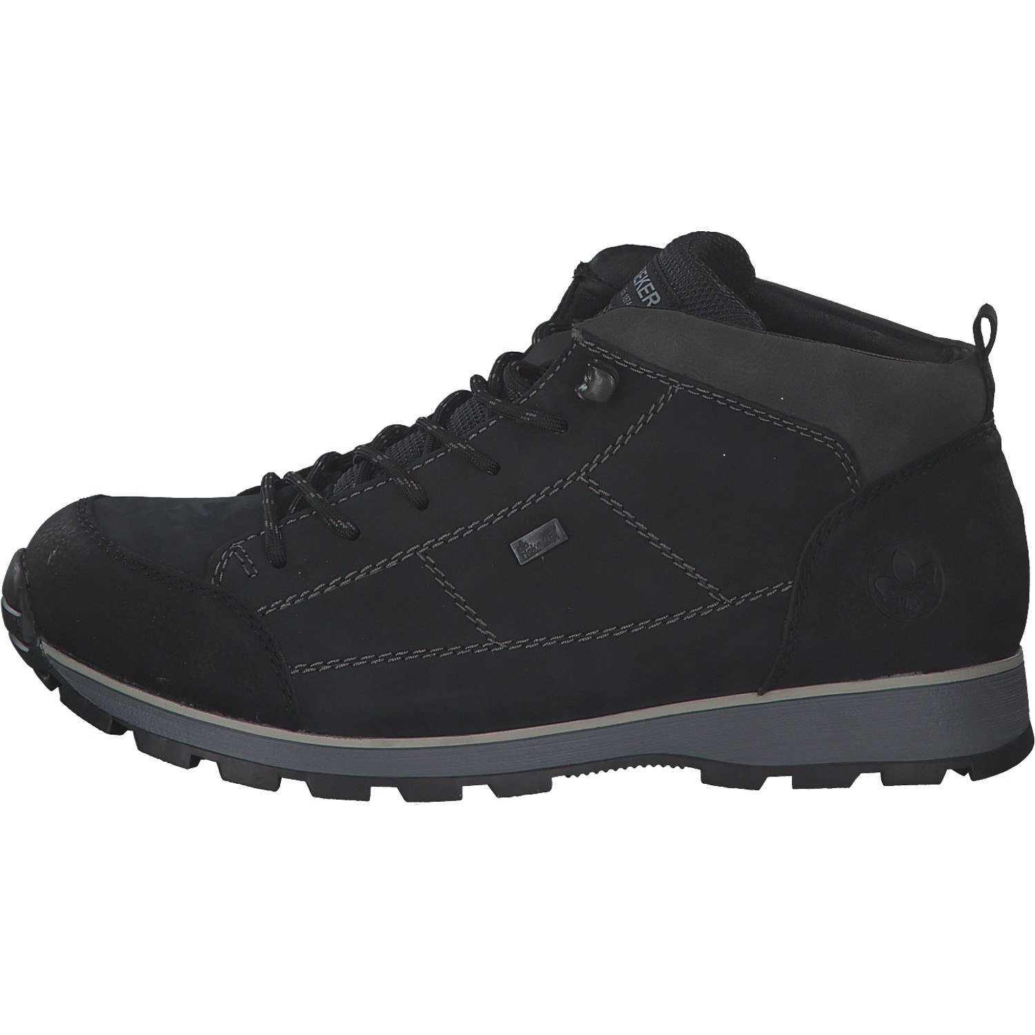 Rieker F5740, Winterstiefel, Herren, Schwarz