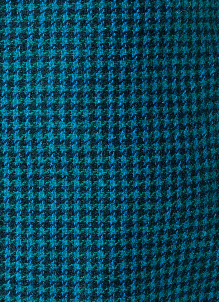 Fustă mini în carouri cu model Houndstooth de Leah de Hobbs