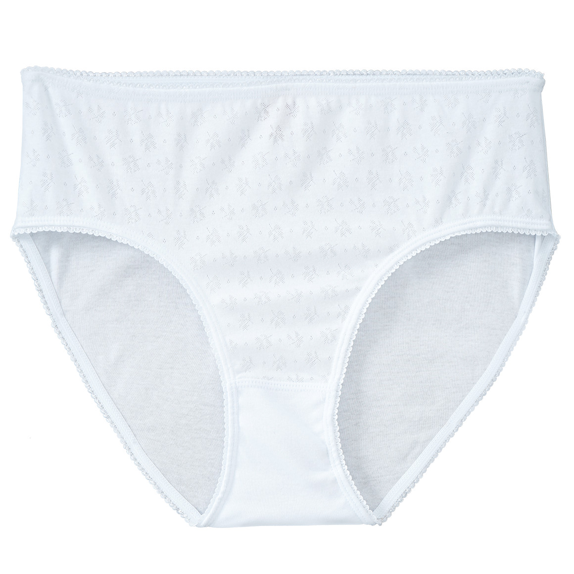 3 Damen Slips mit floralem Muster