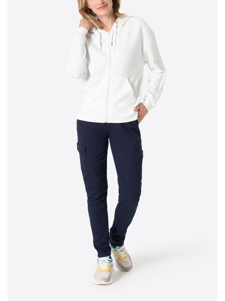 Timezone Sweatjacke in Weiß günstig kaufen