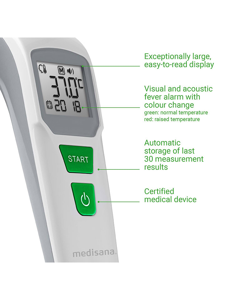 Medisana Infrarot-Kontaktlos-Multifunktionsthermometer 