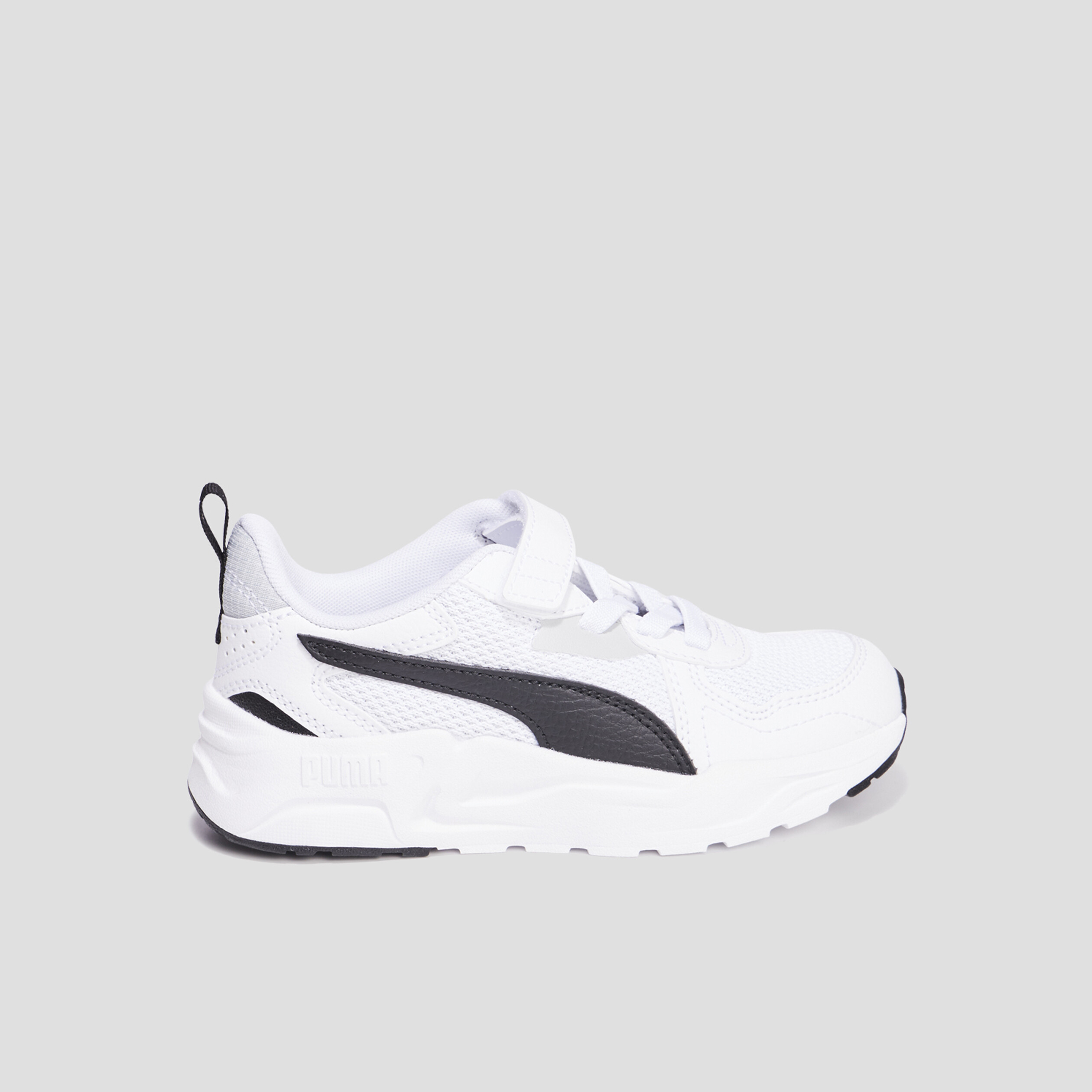 Baskets running à scratchs Puma Trinity blanc garçon | La Halle