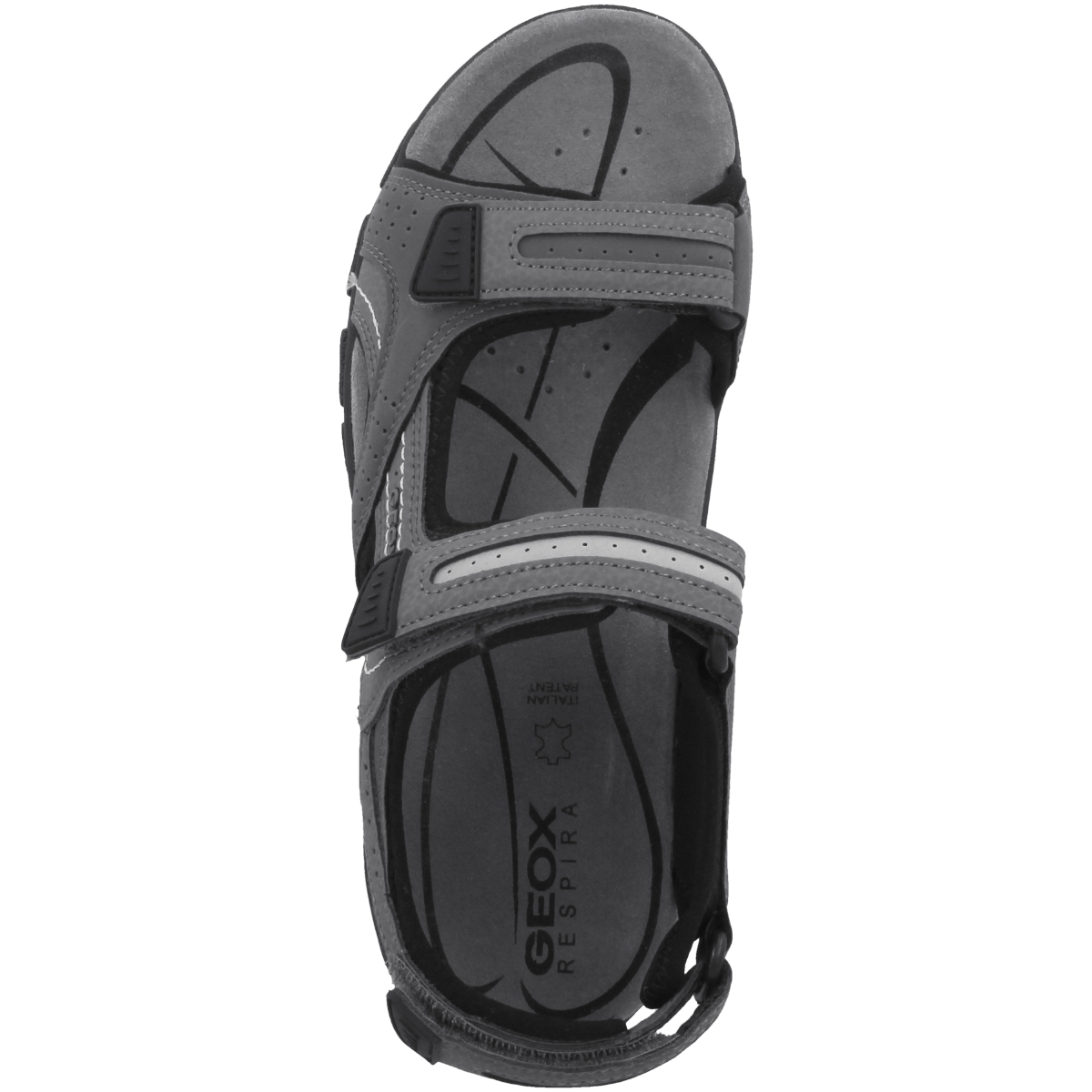 Geox Strada Sandale grau