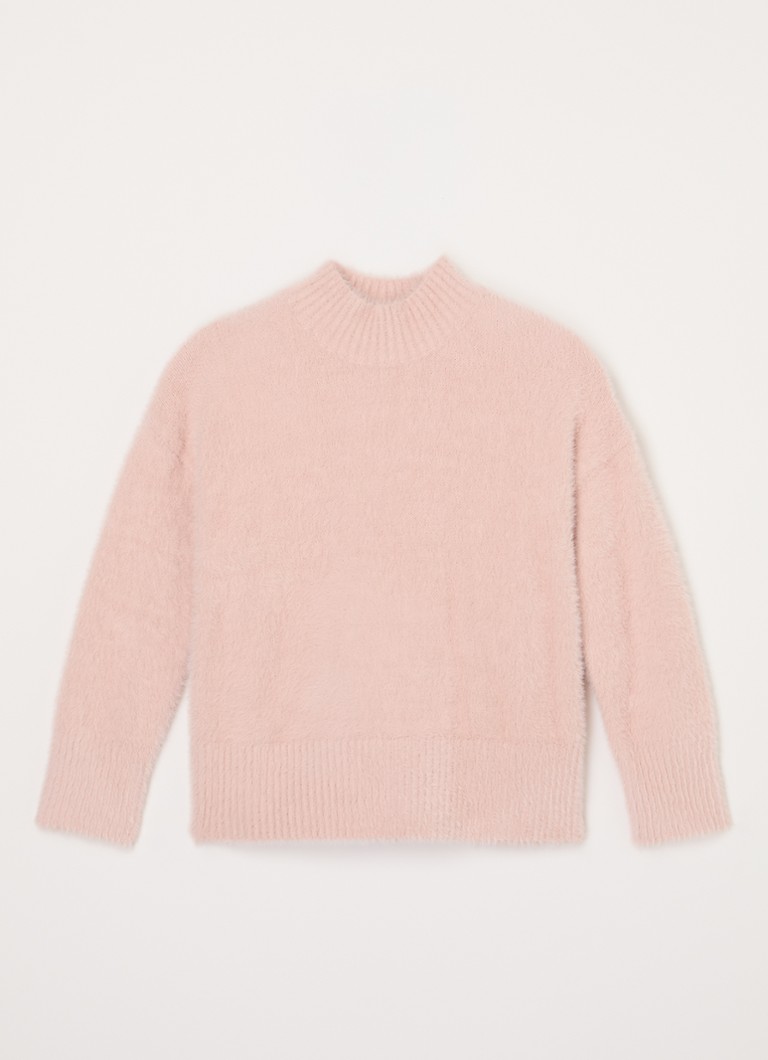 Pulover Benetton Chunky Knit cu guler înalt