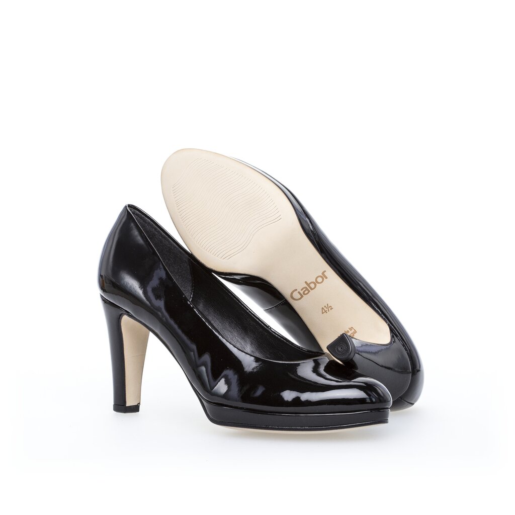Gabor fashion Plateau Pumps schwarz