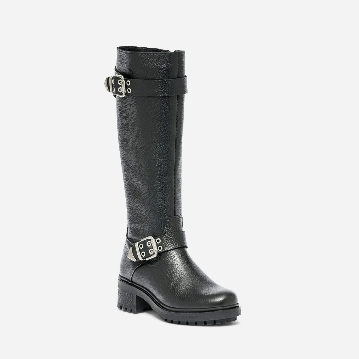 Botte TEXTO noire en cuir