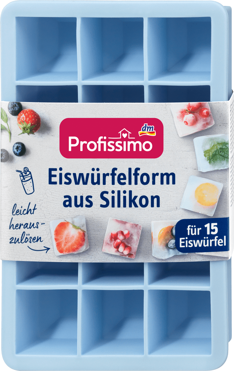 Eiswürfelform aus Silikon, 1 St