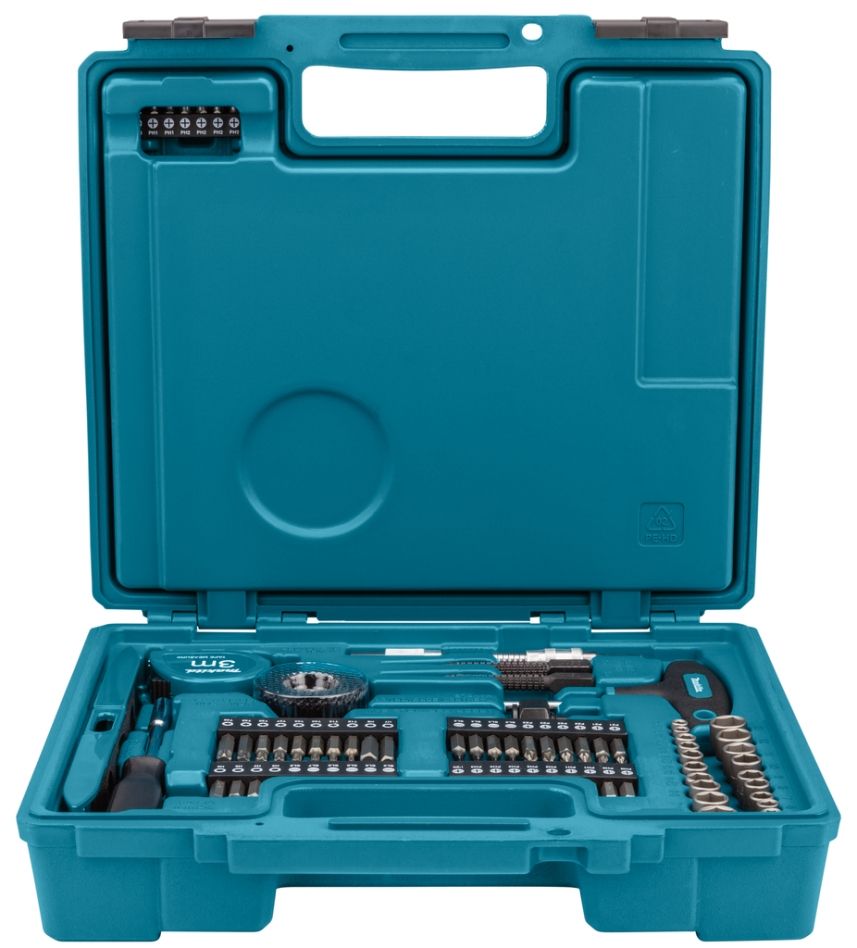 Makita Tilbehør E-06270 Bore-/skruebitssæt 212 dele