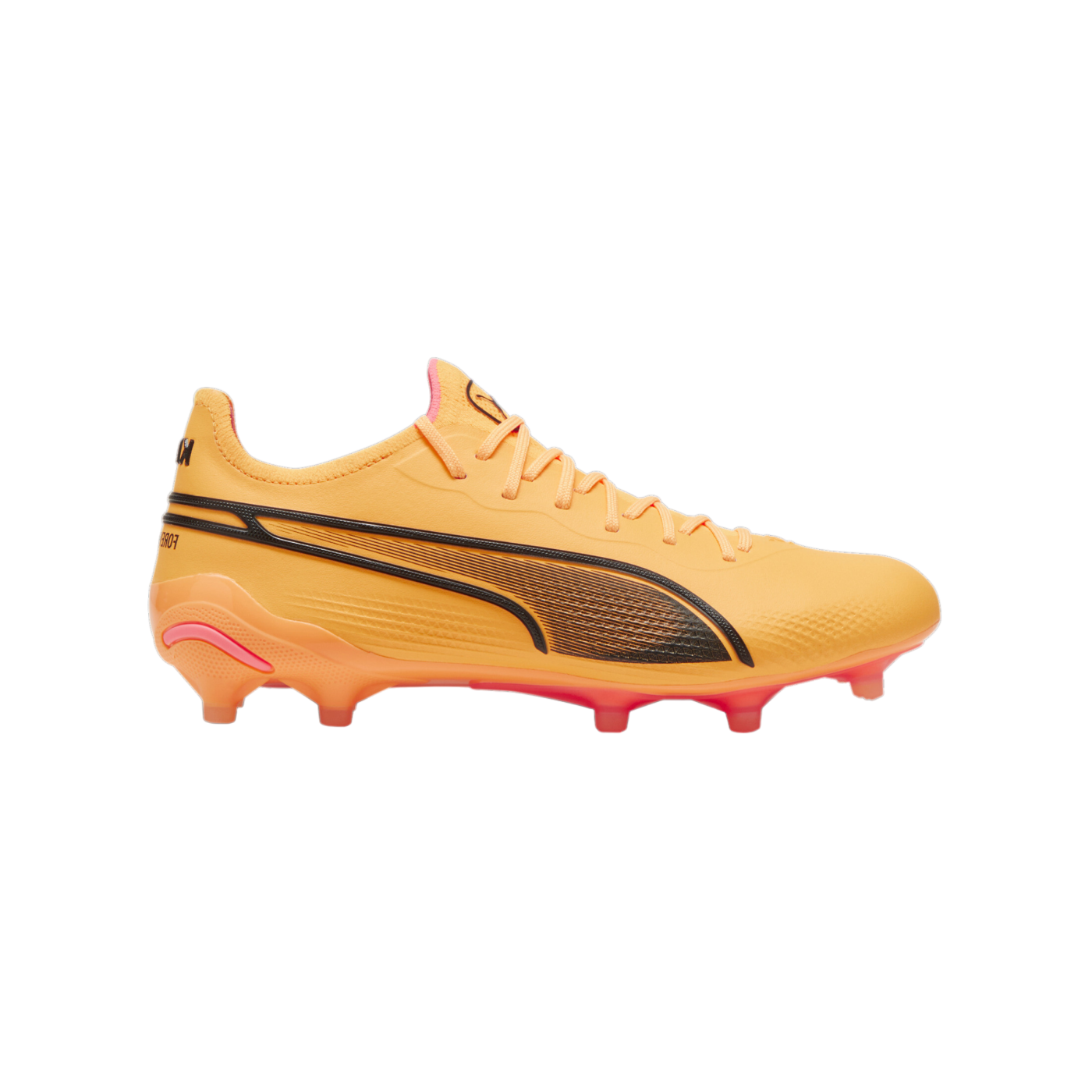 PUMA KING Ultimate FG/AG Damen Orange Schwarz F05
