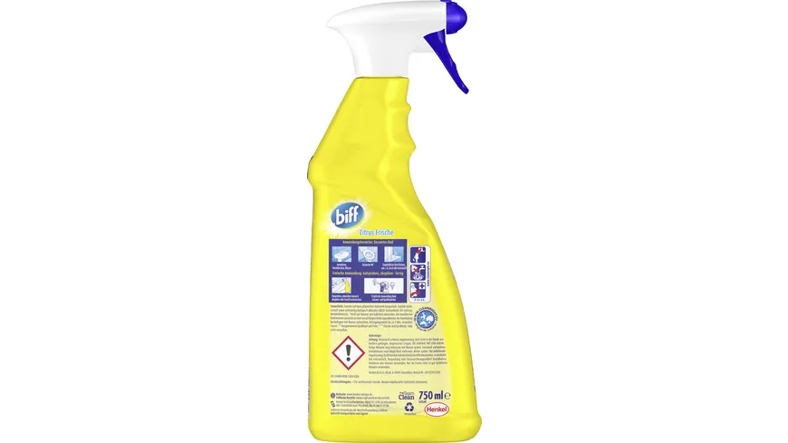 biff Badreiniger Bad Total Zitrone 750 ml