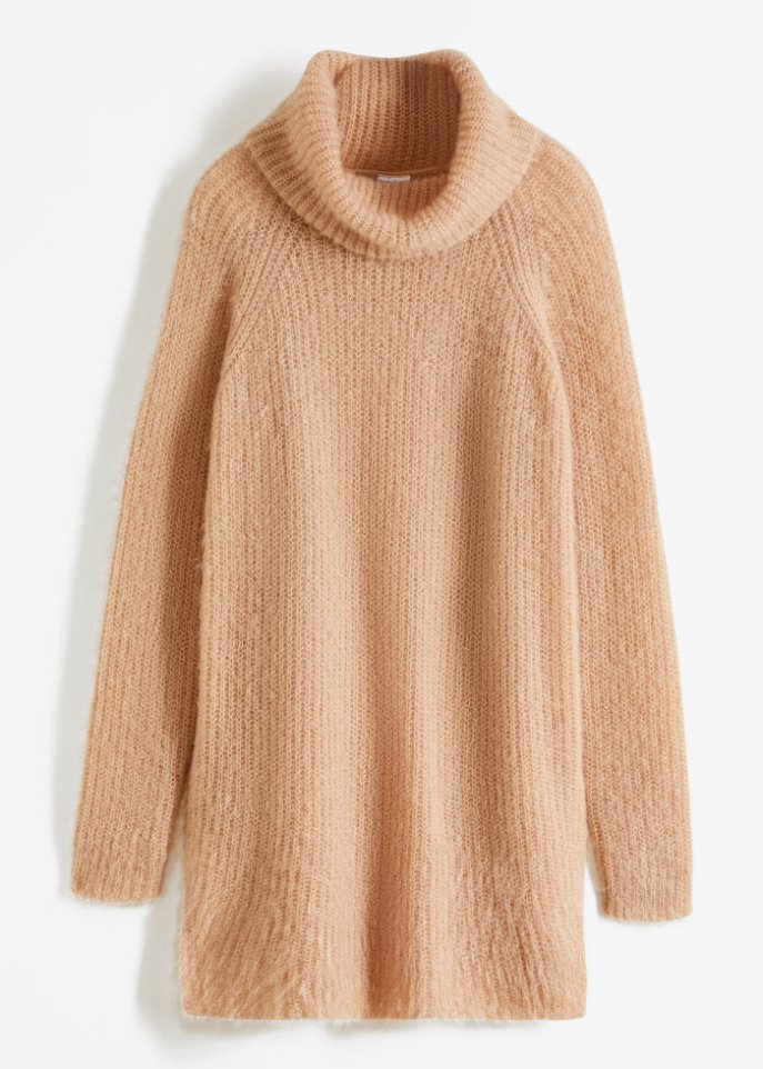 Oversize-Rollkragenpullover