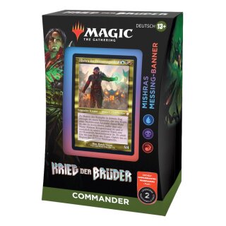 Magic the Gathering: Krieg der Brüder Commander Deck (Mishras Messing-Banner) - (1) (DE)