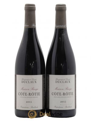 Côte-Rôtie Maison Rouge Domaine Duclaux  2015 - Lot de 2 Bouteilles