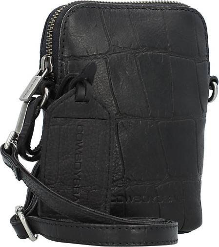 Cowboysbag Big Croco Brogan Handytasche Leder 9 cm