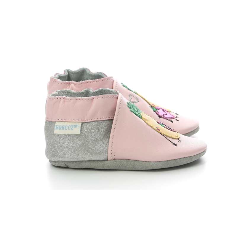 Chaussons cuir Holidays Fruits