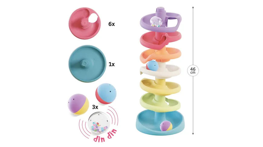 Quercetti - PlayEco+ Spiral Tower Evo