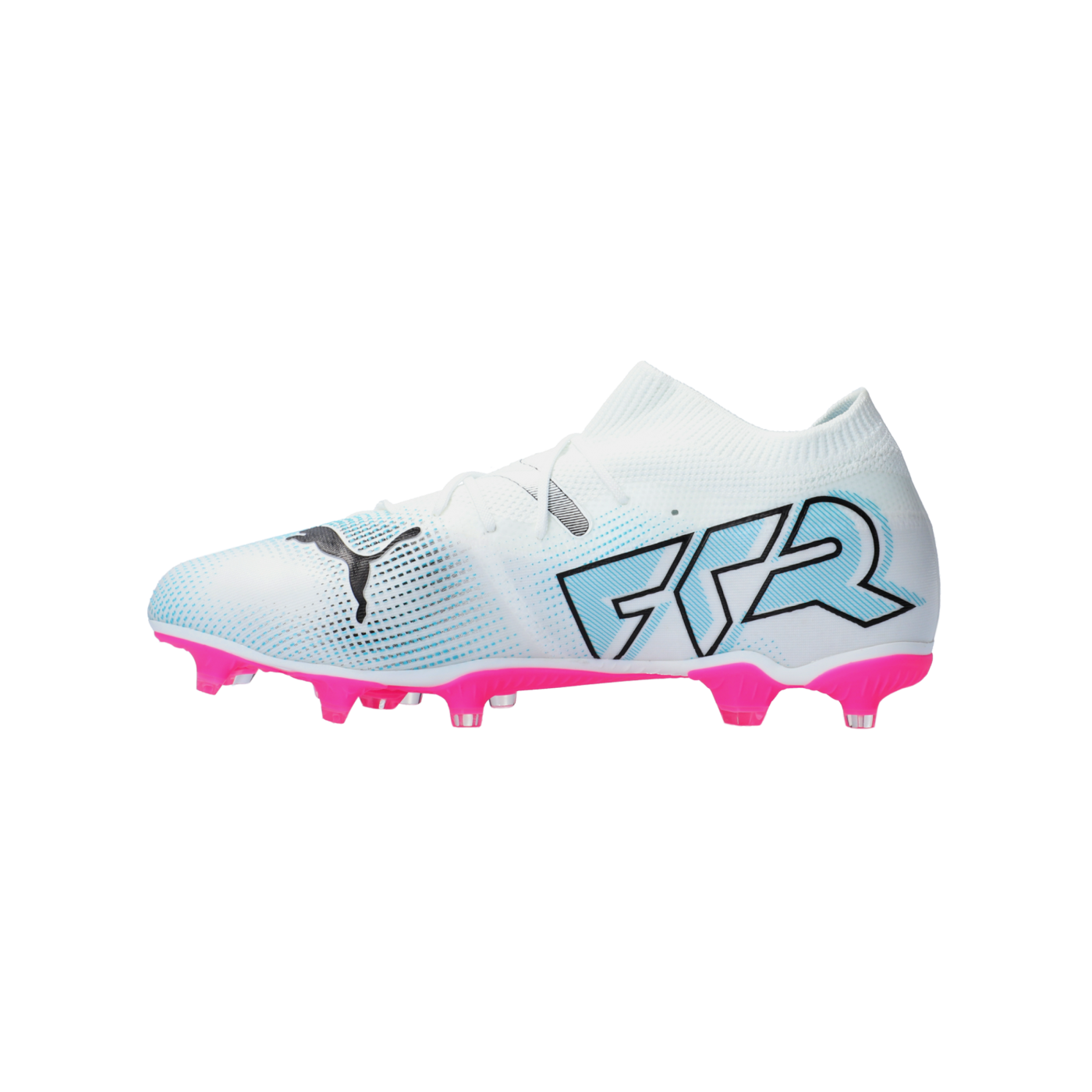 PUMA FUTURE 7 Match FG/AG Phenomenal Weiss Schwarz Pink F01