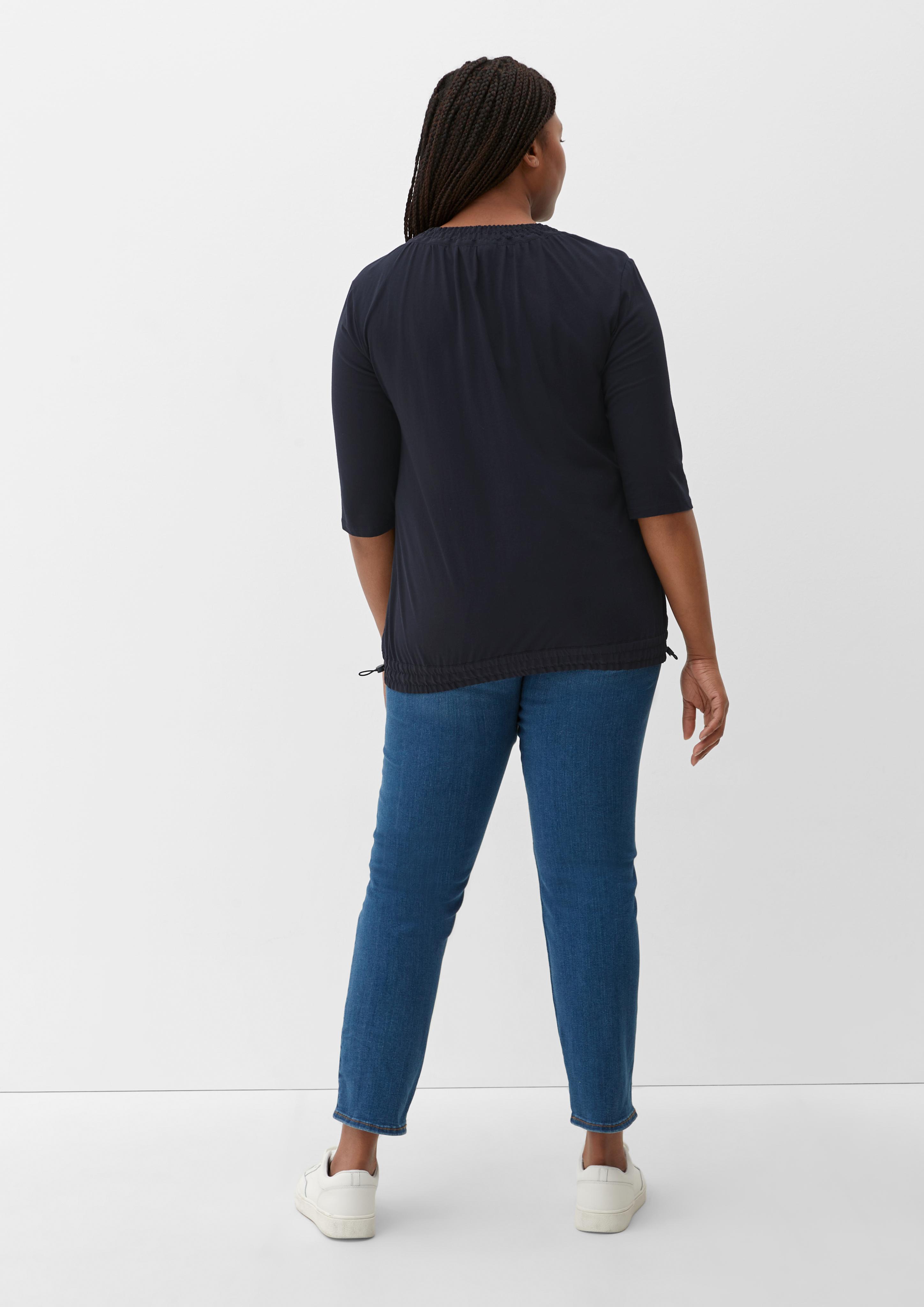 Shirt mit Gummizügen  2129406-5976