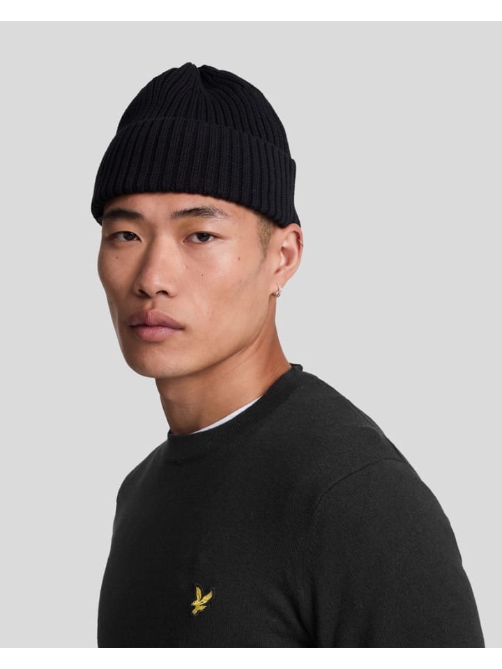 Lyle & Scott Strickpullover in Schwarz günstig kaufen S