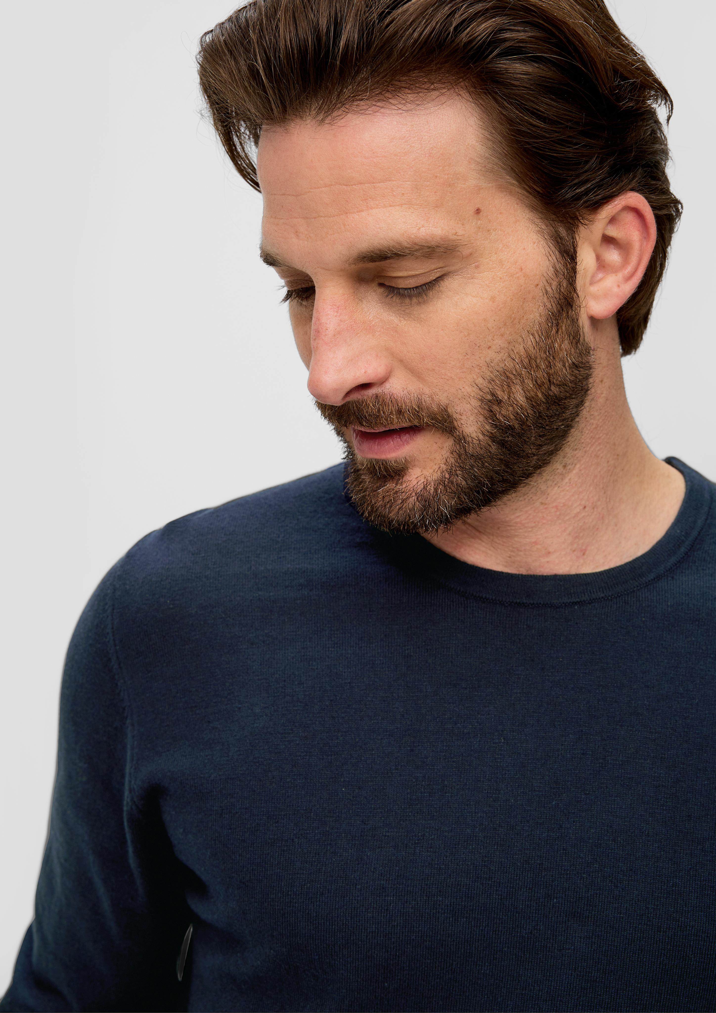 Strickpullover mit Crew Neck  2143065-5978