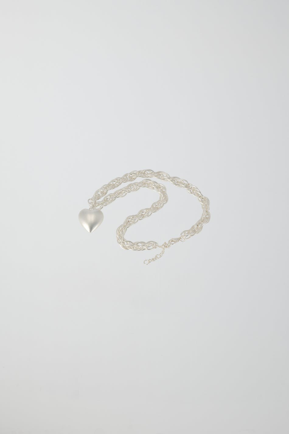 Chain heart necklace