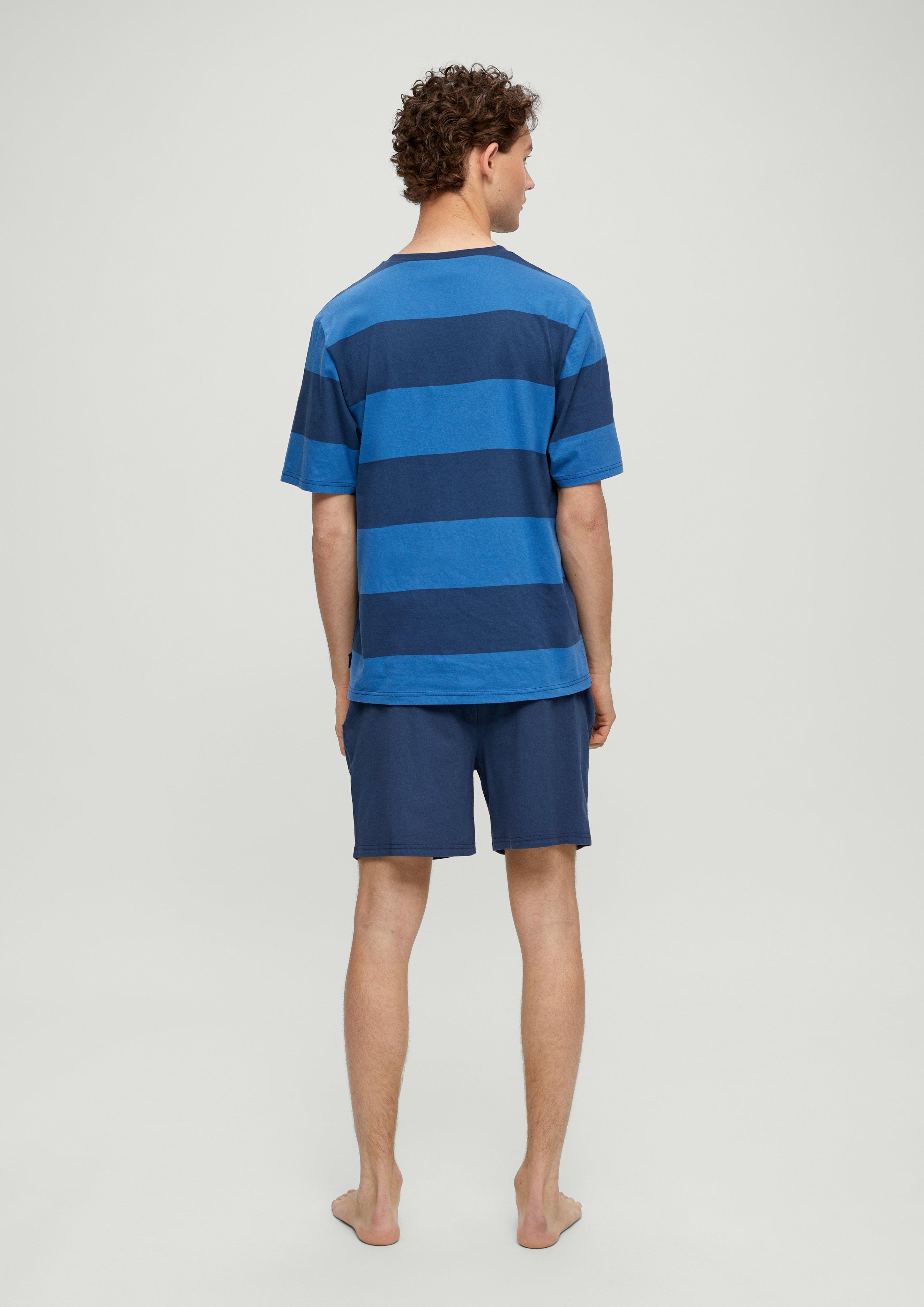 Kurzer Pyjama aus Baumwolle  6008395-55G1