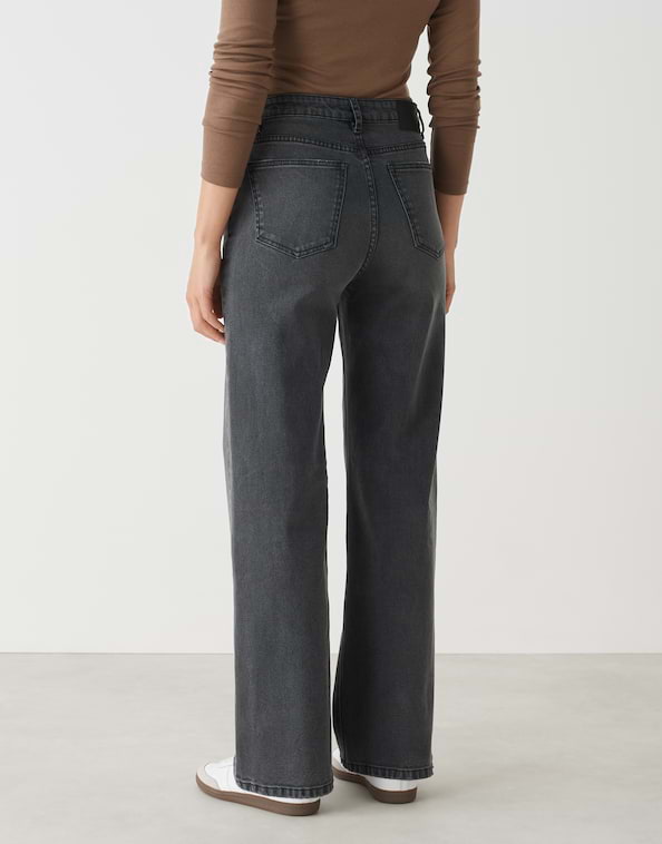 Wide Leg Jeans Marli crisscross
