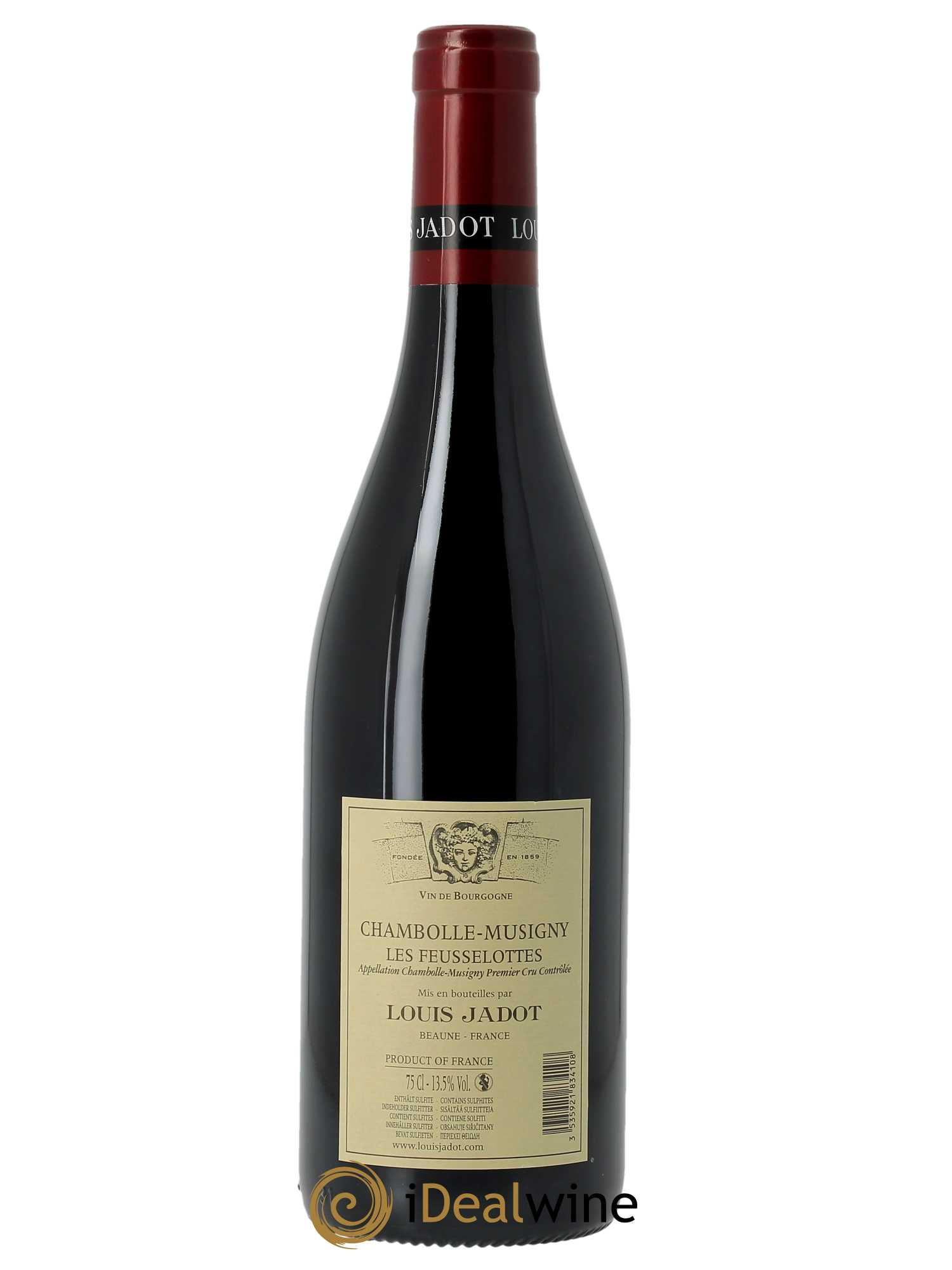 Chambolle-Musigny 1er Cru Les Feusselottes Domaine Louis Jadot  2021 - Lot de 1 Bouteille