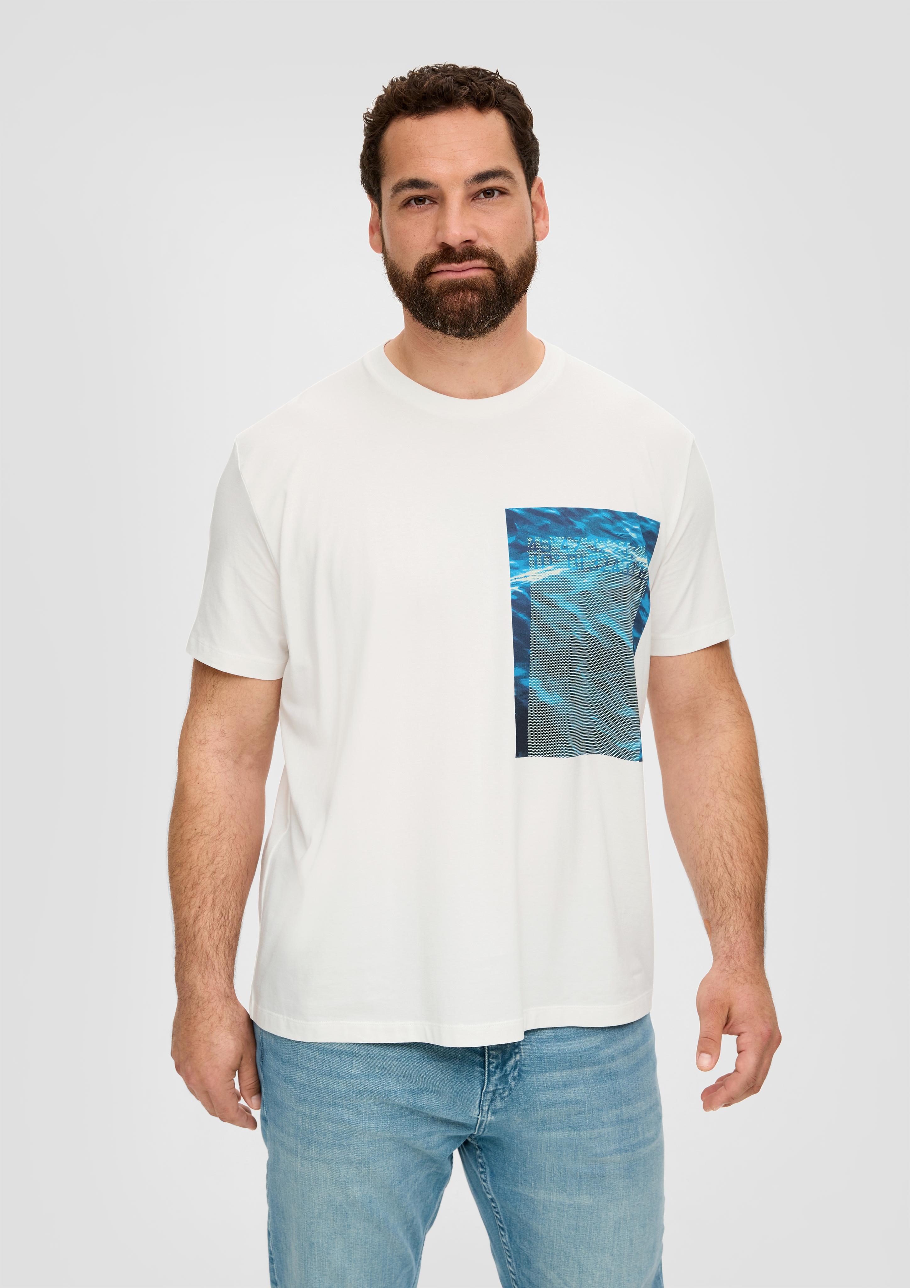 T-Shirt aus Baumwollstretch  2139648-01D1
